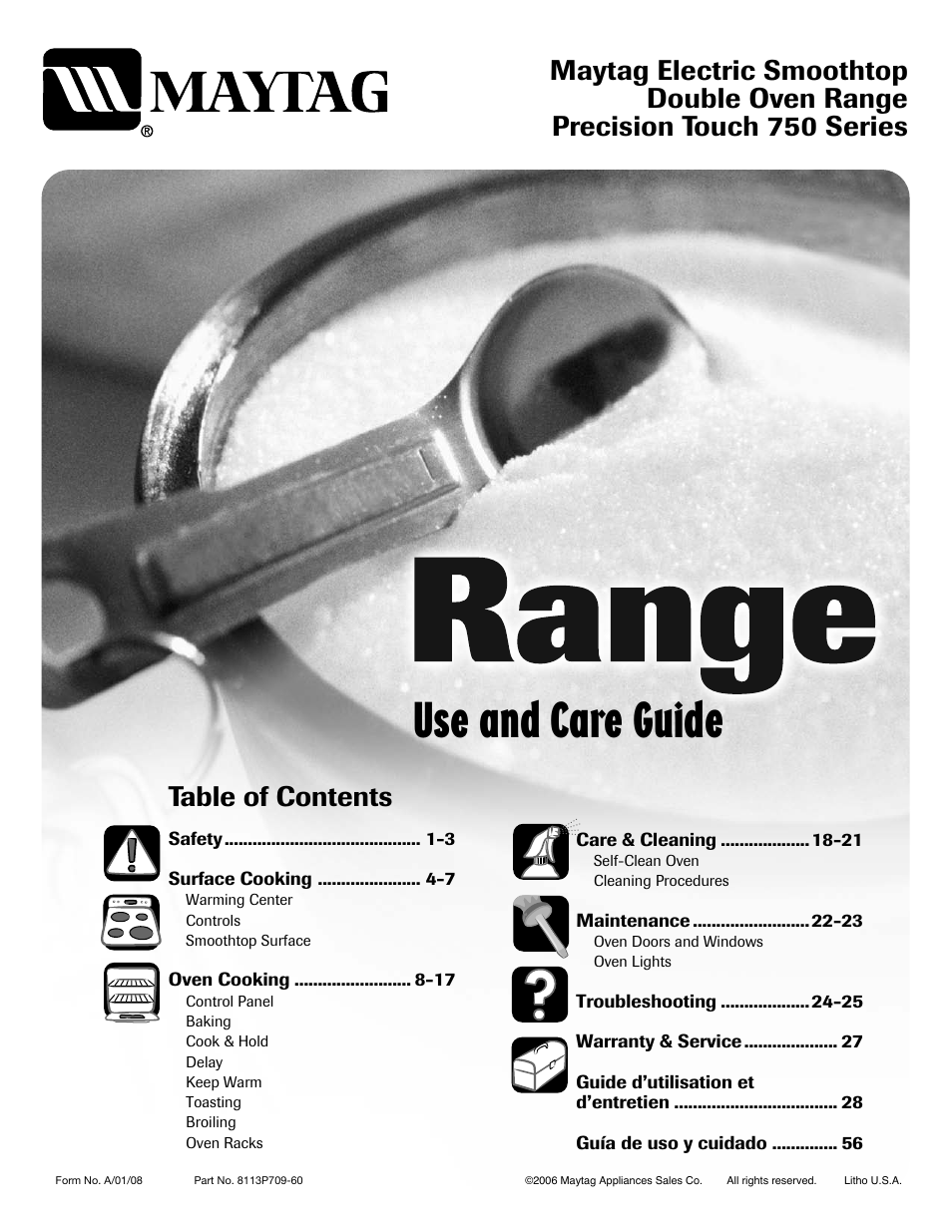 Maytag 8113P636-60 User Manual | 84 pages