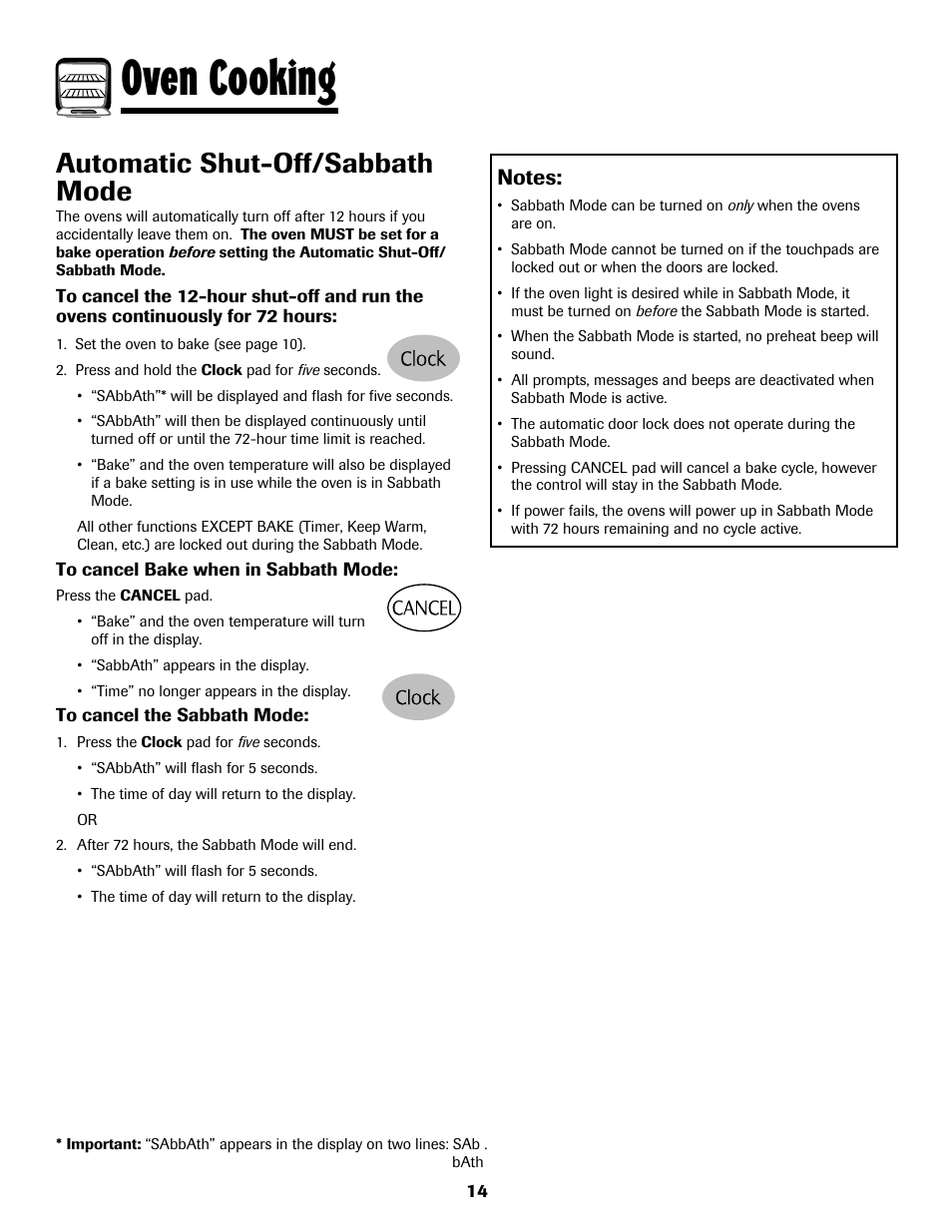 8113p636-60.p15, Oven cooking, Automatic shut-off/sabbath mode | Maytag 8113P636-60 User Manual | Page 15 / 84