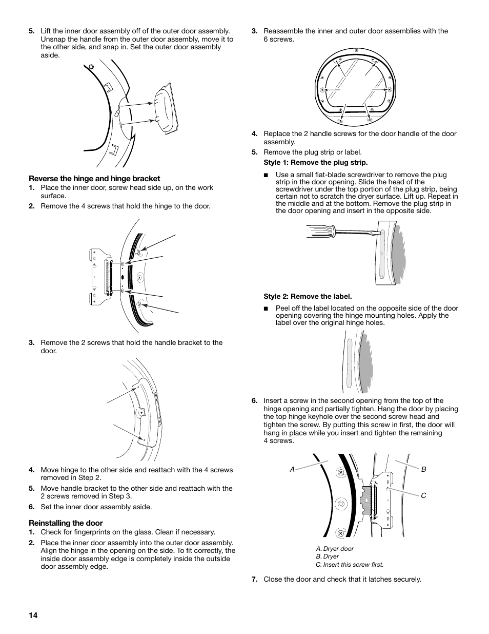 Maytag W10099060 User Manual | Page 14 / 76