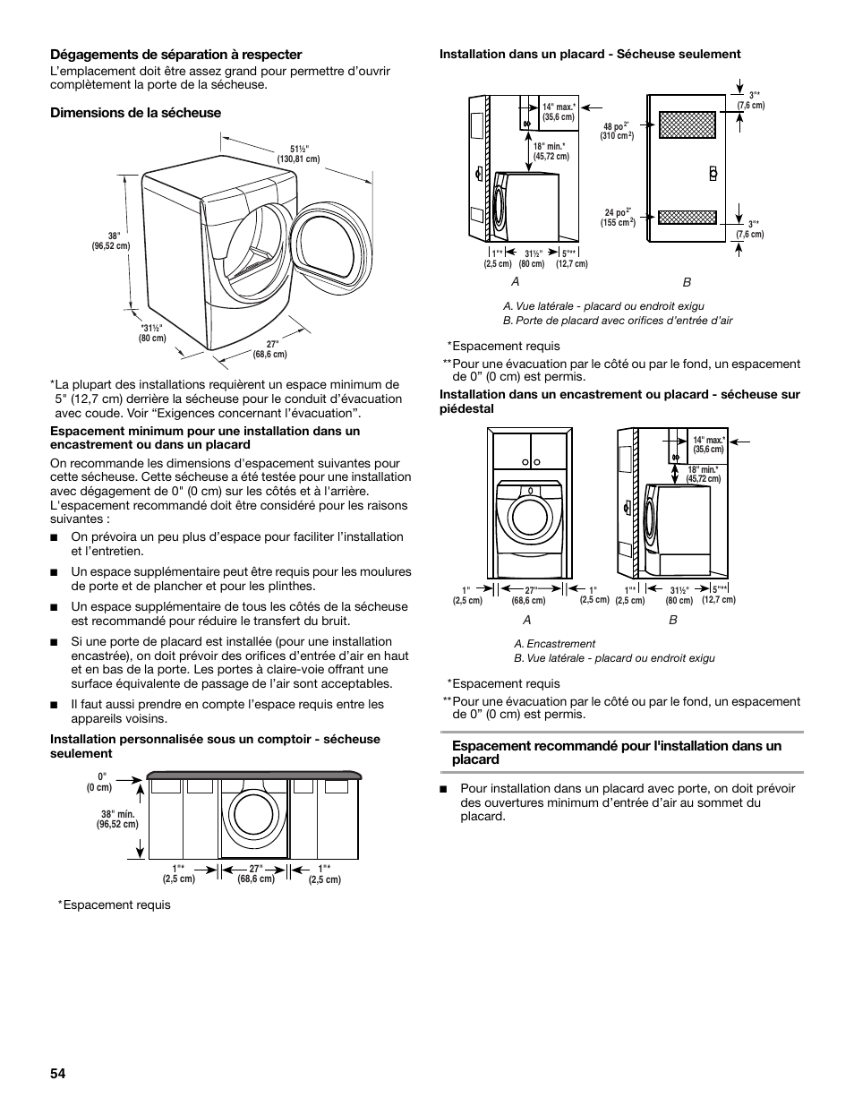 Maytag W10099060 User Manual | Page 54 / 76