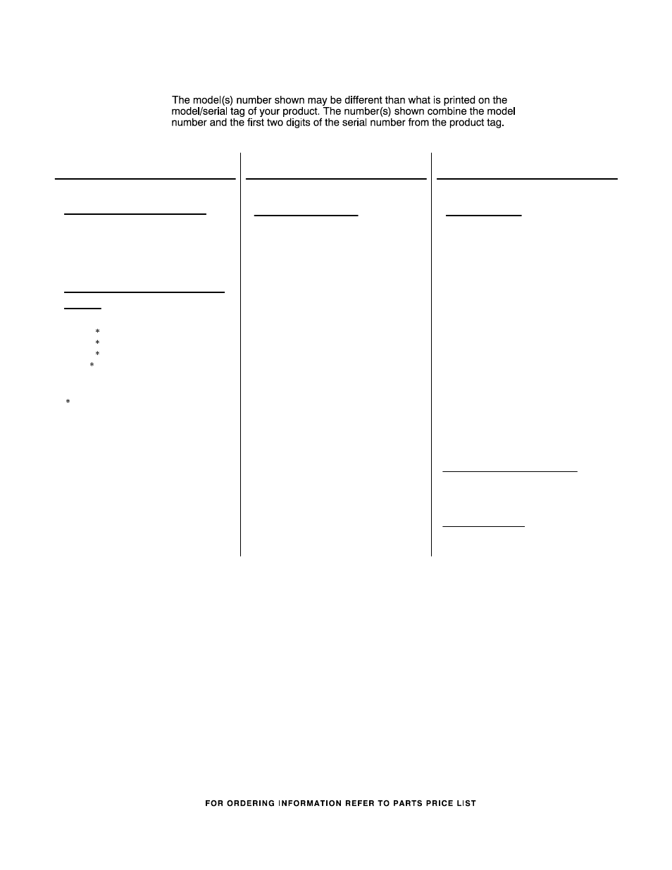 Optional, Optional parts | Maytag MBF1956KEB11 User Manual | Page 15 / 15