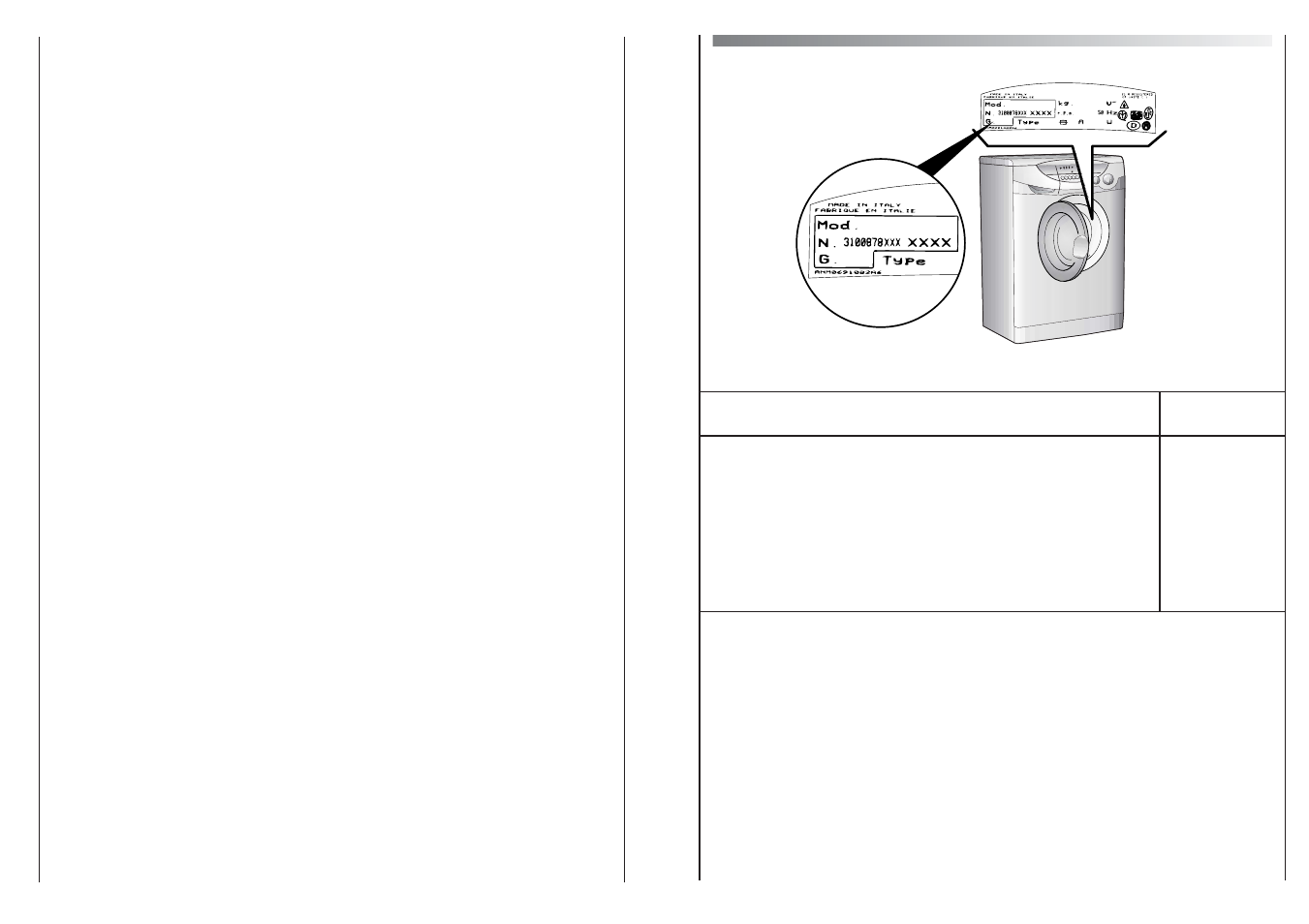 Technical data | Maytag MAF 1260 User Manual | Page 13 / 17