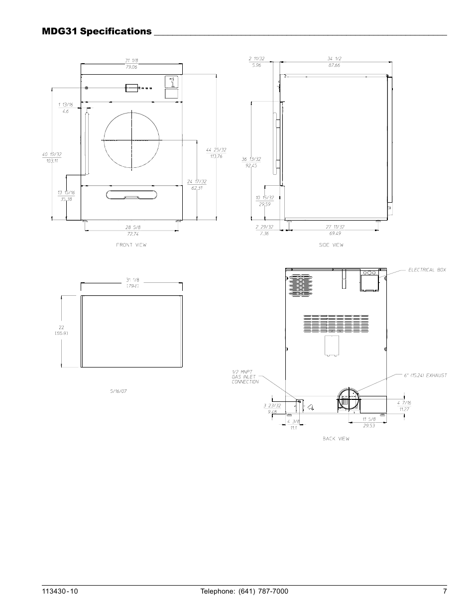 Maytag MDG31 User Manual | Page 7 / 26