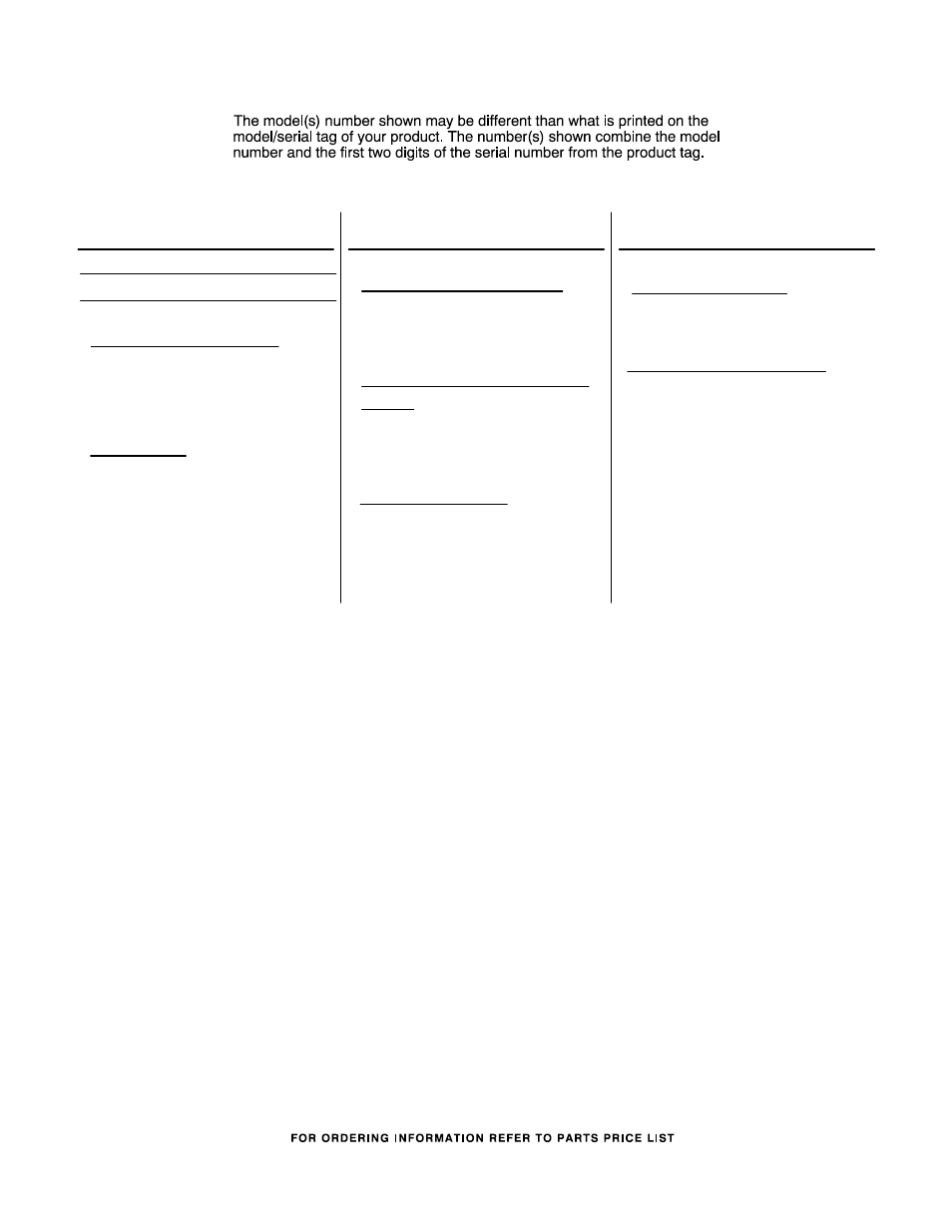 Optional, Optional parts (not included) | Maytag MER6755AAS26 User Manual | Page 10 / 10