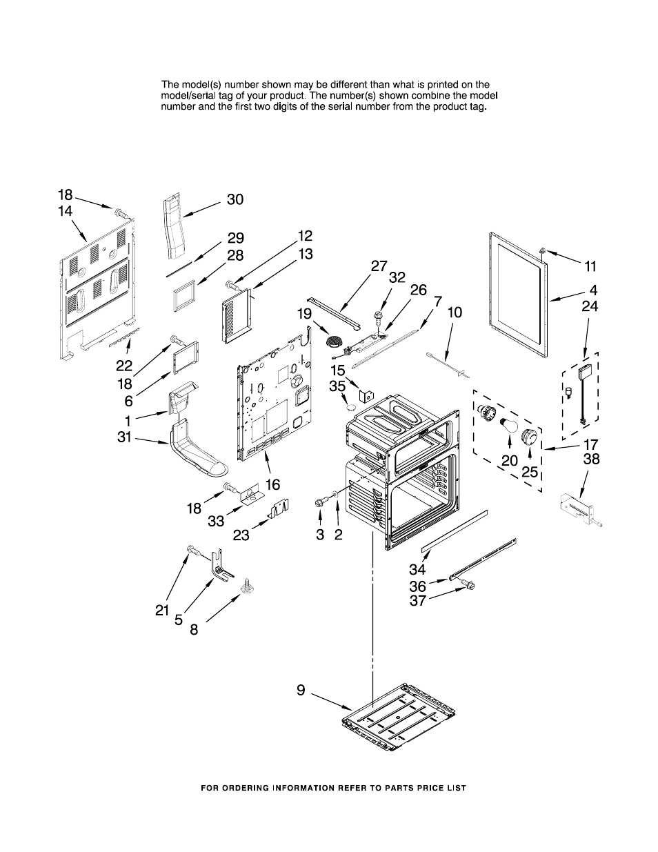 Chassis, Chassis parts | Maytag MER6755AAS26 User Manual | Page 3 / 10