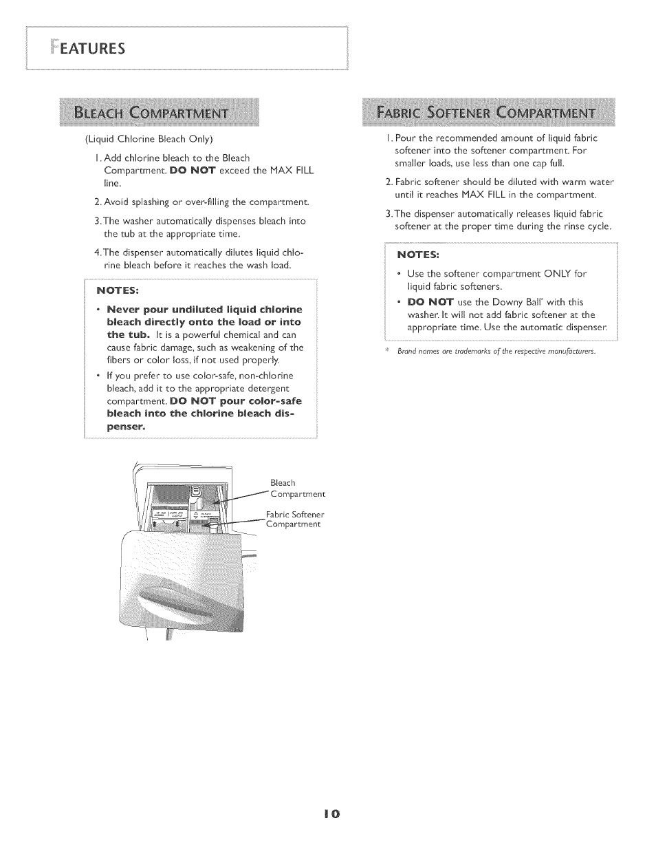 Eatures | Maytag MAH-3 User Manual | Page 11 / 48