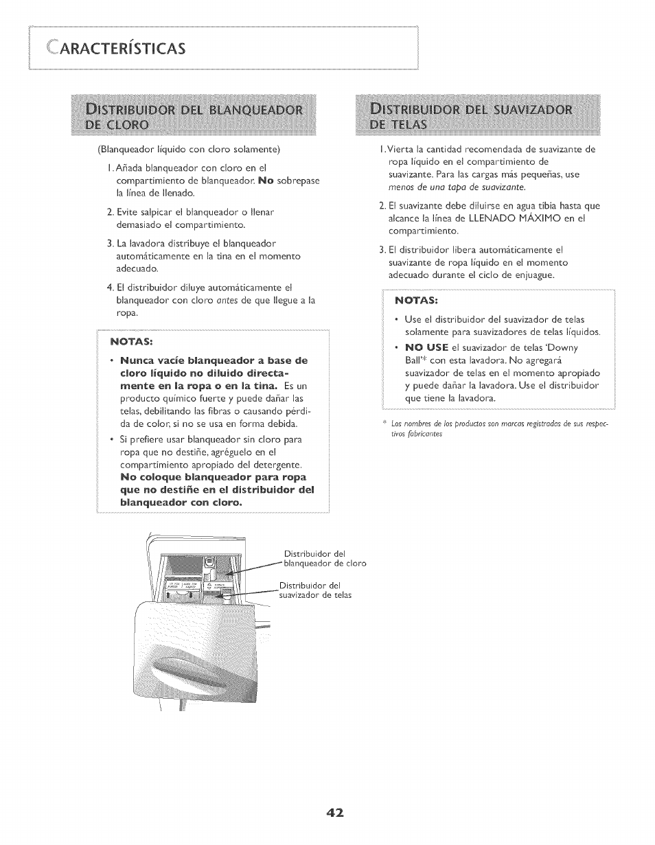 Aracteristicas, Сй15твш.и;1ййй':.сй1, Й1:ш11уюок;йе1г | Maytag MAH-3 User Manual | Page 43 / 48