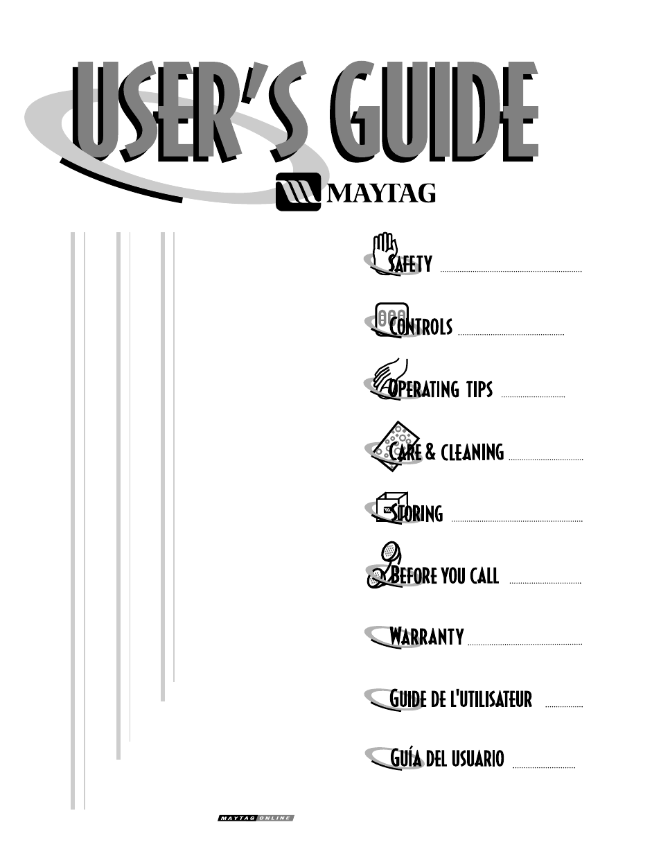 Maytag MAV-18 User Manual | 25 pages