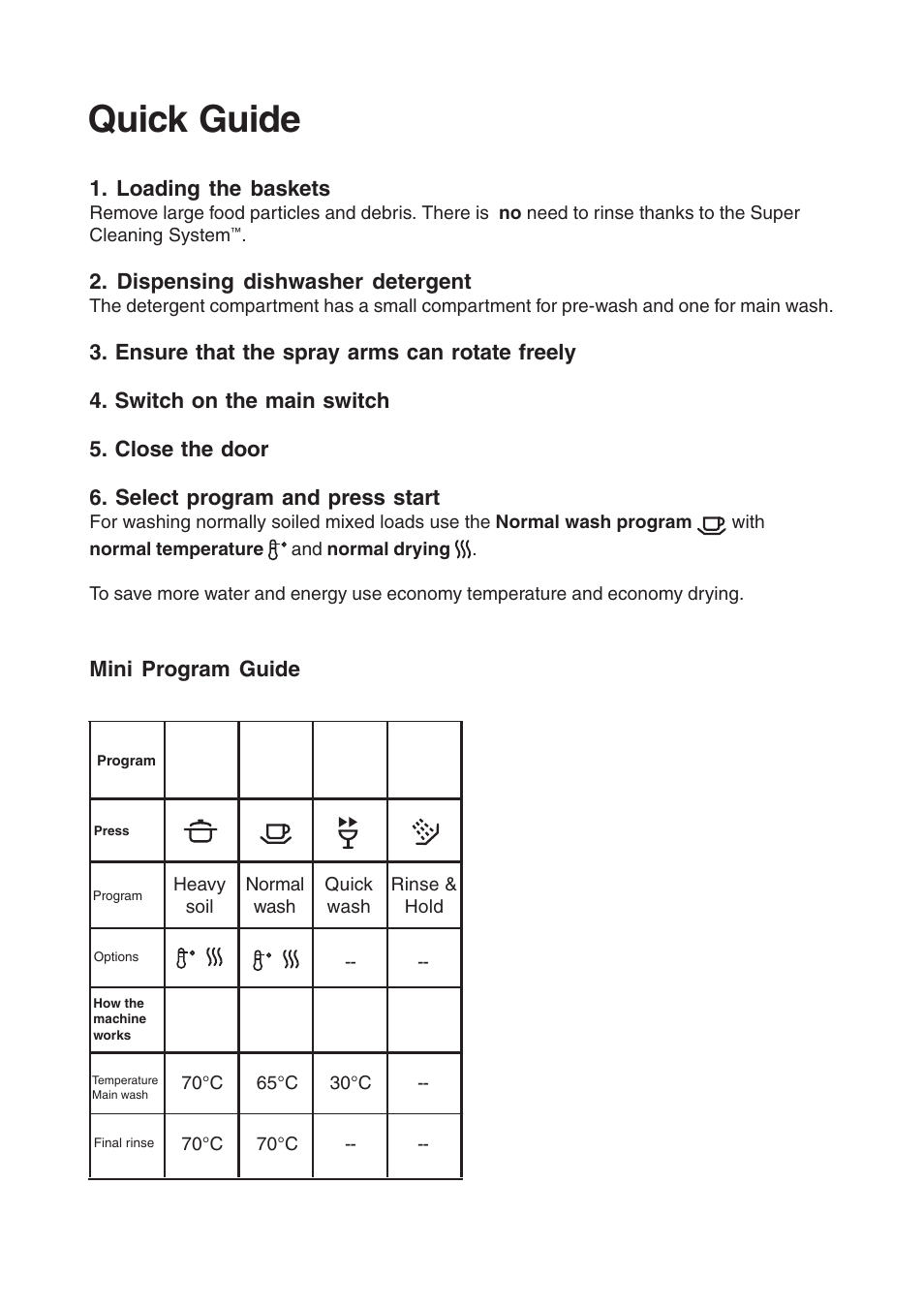 Quick guide | Maytag 661S/W User Manual | Page 2 / 36