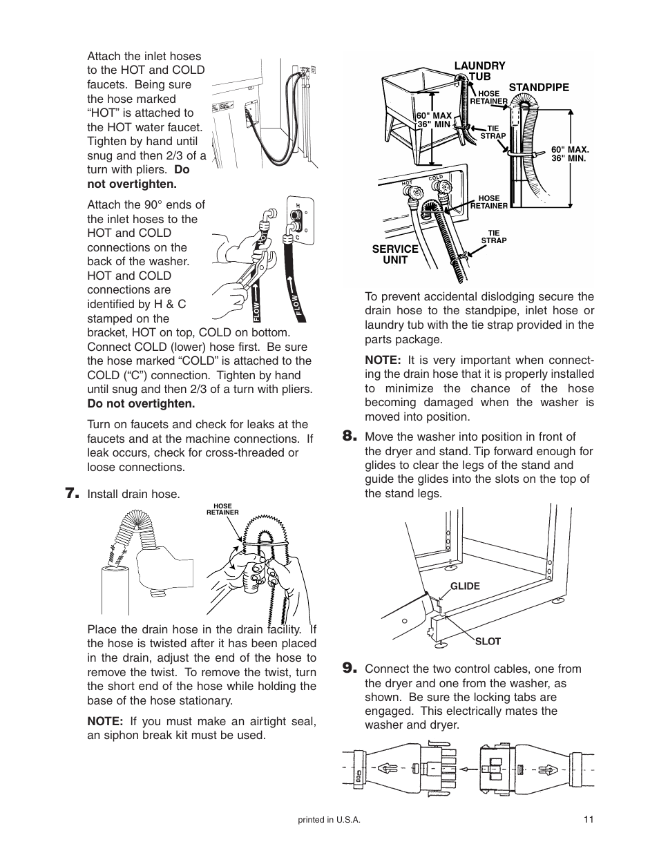 Maytag Stacked Washer/Dryer User Manual | Page 12 / 14