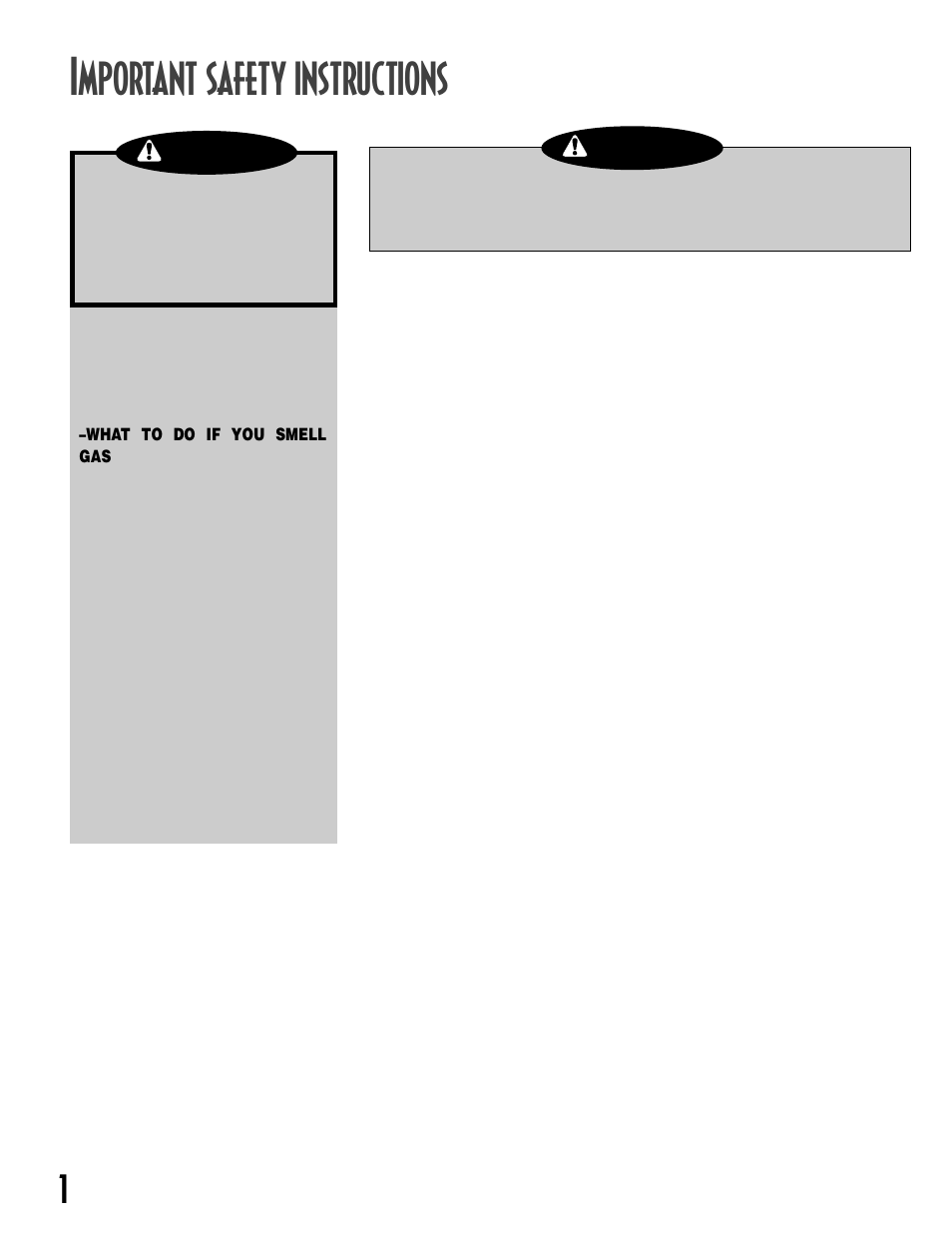 Mportant safety instructions | Maytag INTELLIDRY MD-16 User Manual | Page 2 / 12