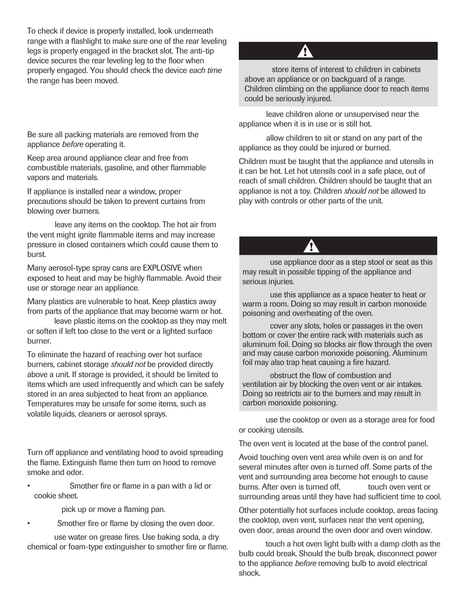 Child safety, About your appliance | Maytag 8113P645-60 User Manual | Page 3 / 68