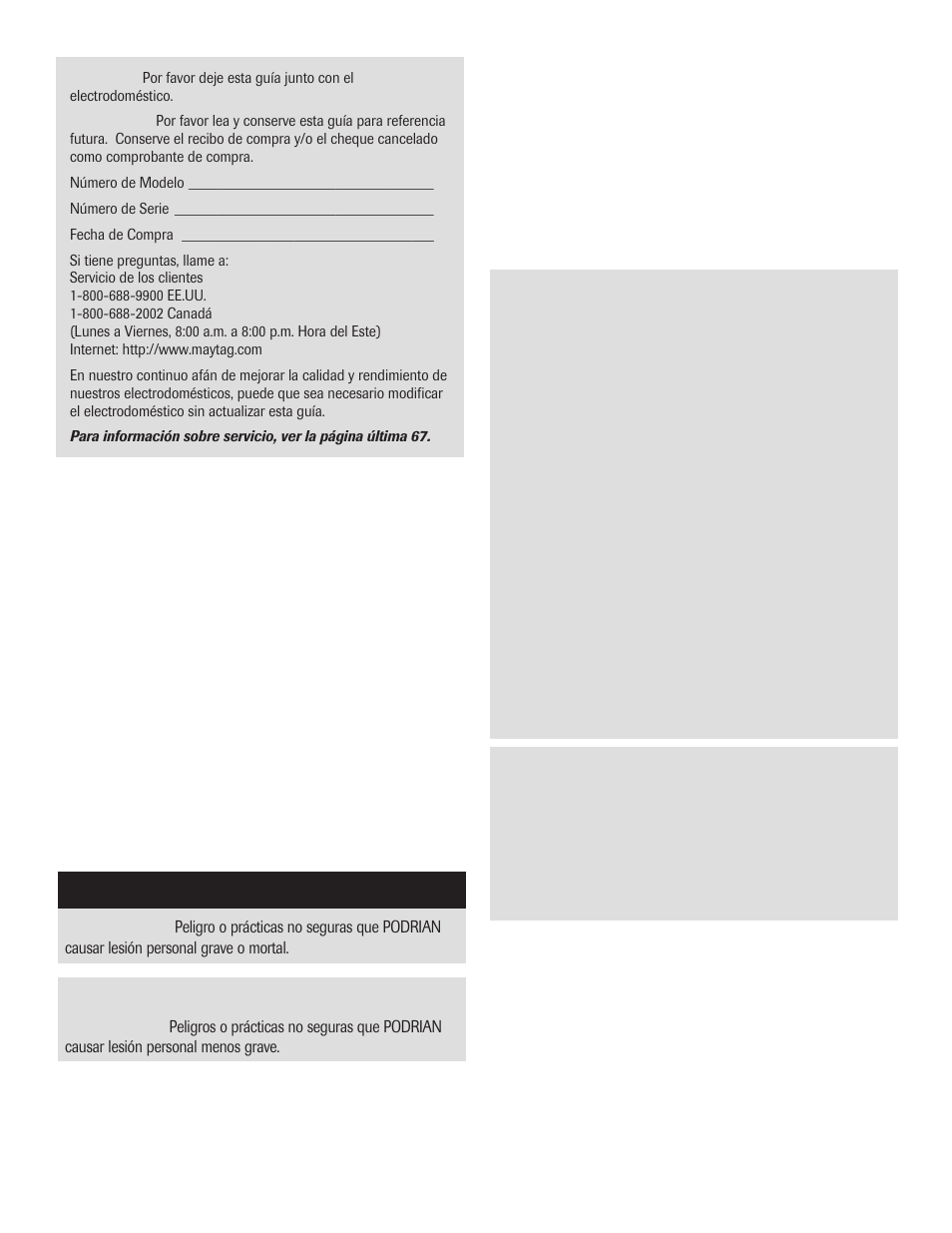 Maytag 8113P645-60 User Manual | Page 46 / 68