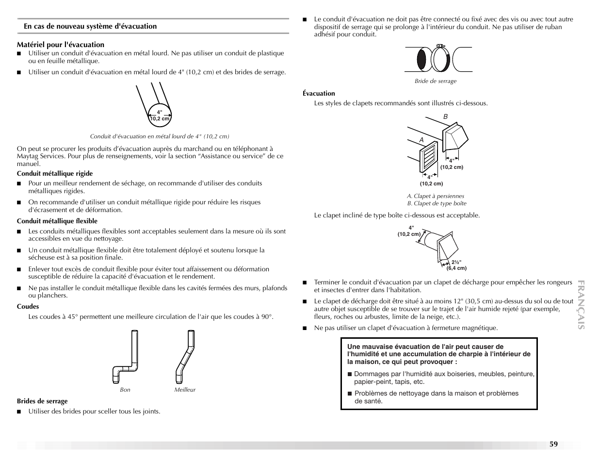 Maytag ELECTRIC DYER User Manual | Page 59 / 72