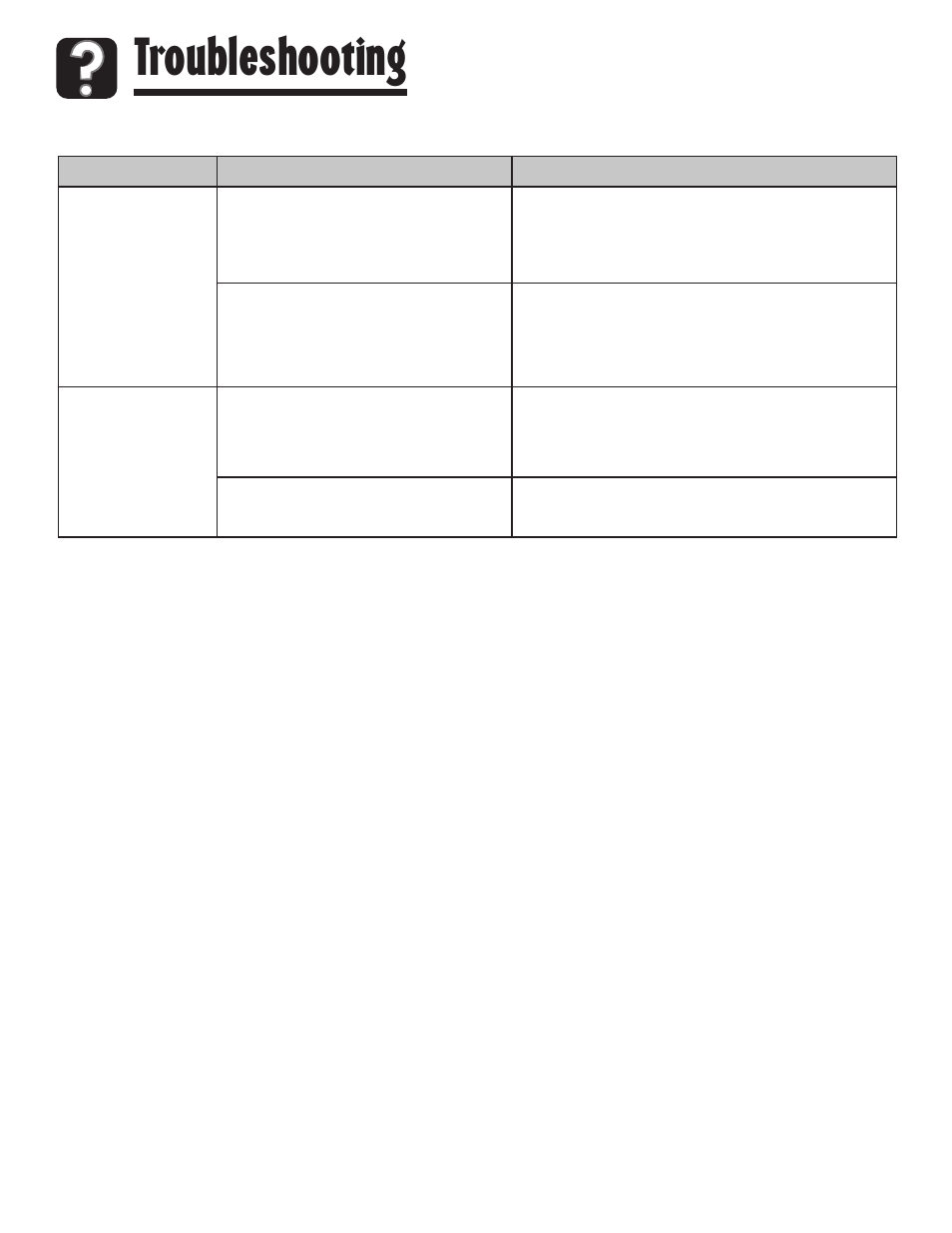 Troubleshooting | Maytag G32026PExx User Manual | Page 22 / 22