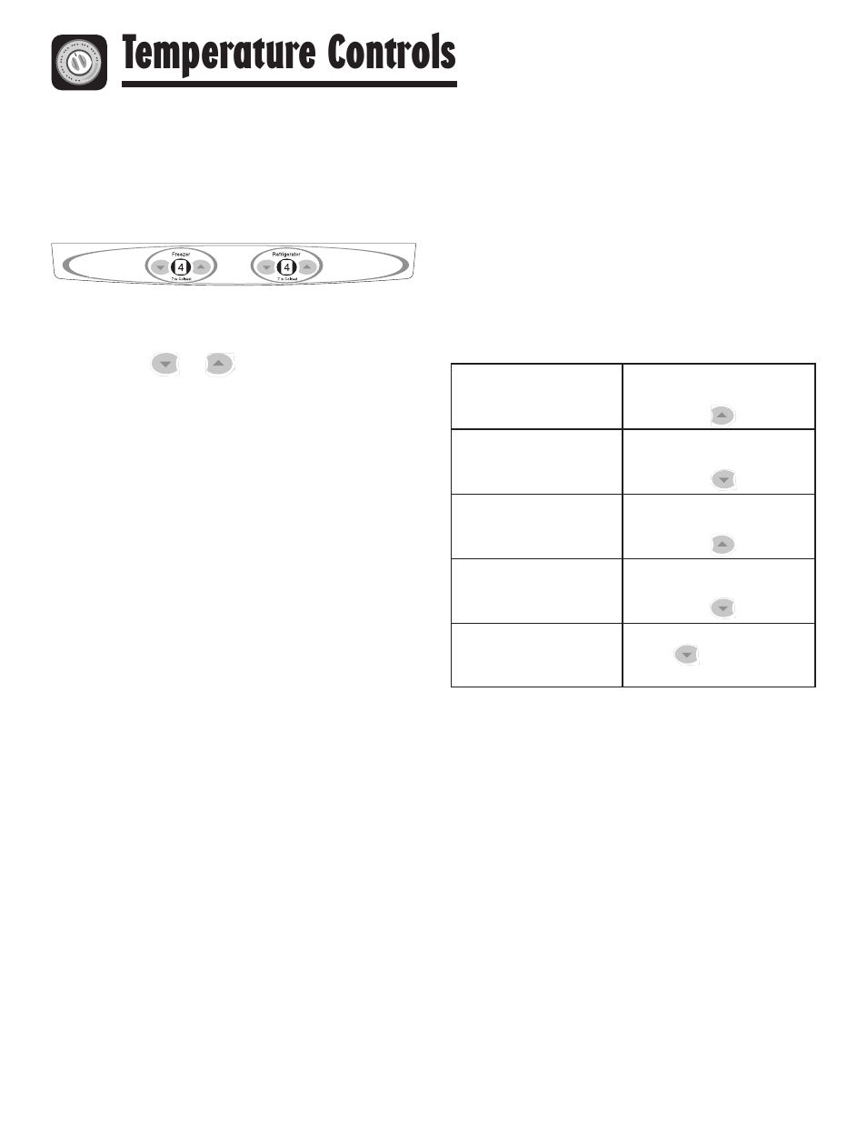 Temperature controls, Touch temperature controls | Maytag G32026PExx User Manual | Page 9 / 22