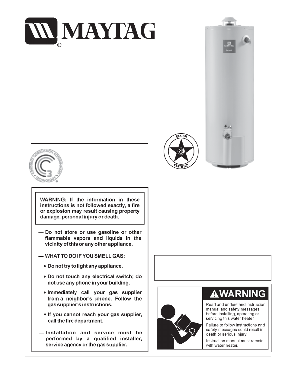 Maytag C3 User Manual | 32 pages