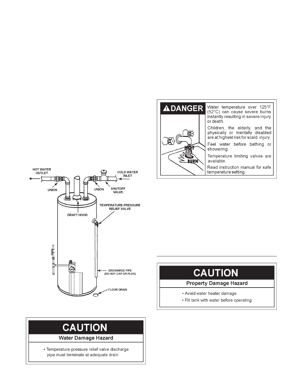 Filling the water heater | Maytag C3 User Manual | Page 15 / 32