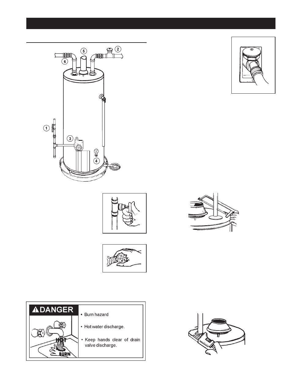 Instructions for installation, Removing the old water heater | Maytag C3 User Manual | Page 7 / 32
