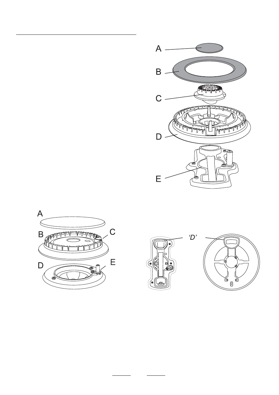 Cleaning your cooker, Essential information, Hotplate burners | Maytag 110 User Manual | Page 16 / 36