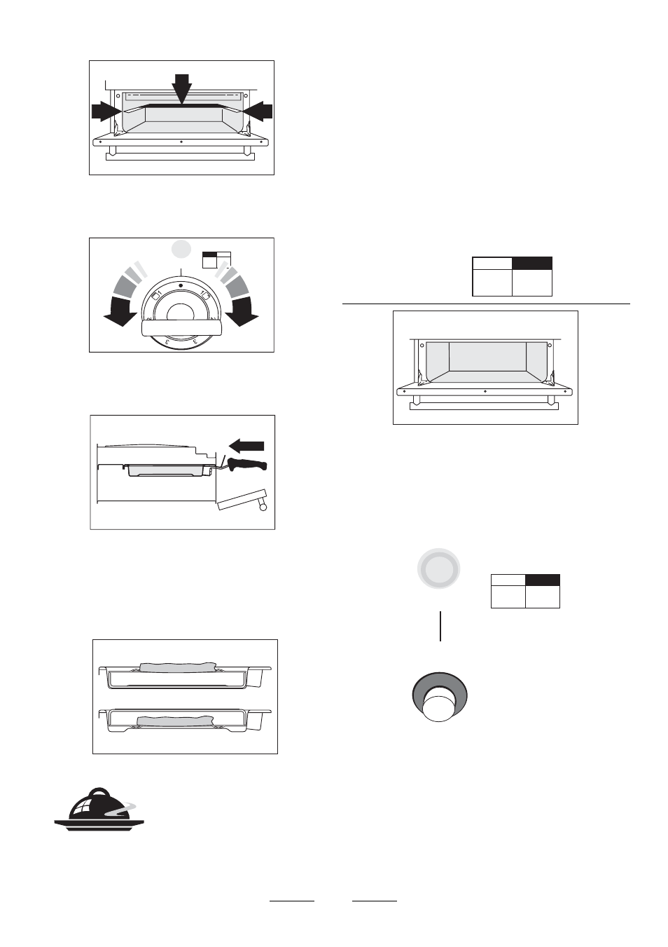 The warmer, Plate warming, Holding of ‘hot food | Maytag 110 User Manual | Page 7 / 36