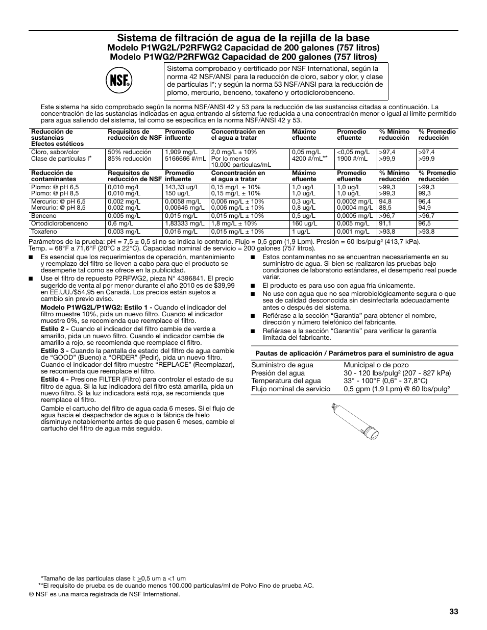 Maytag P1WG2L User Manual | Page 33 / 52