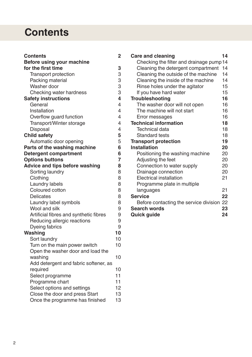 Maytag MAF9501 User Manual | Page 2 / 24
