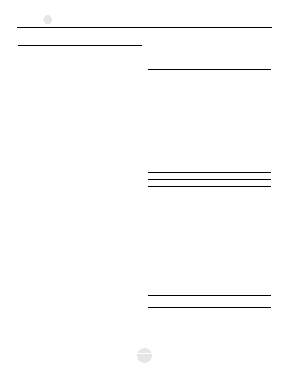 Brugervejledning, Montering i loft, Placering i reol/tv-enhed | Fødder, Tilslutninger | Mirage Loudspeakers OMNI CC User Manual | Page 18 / 31