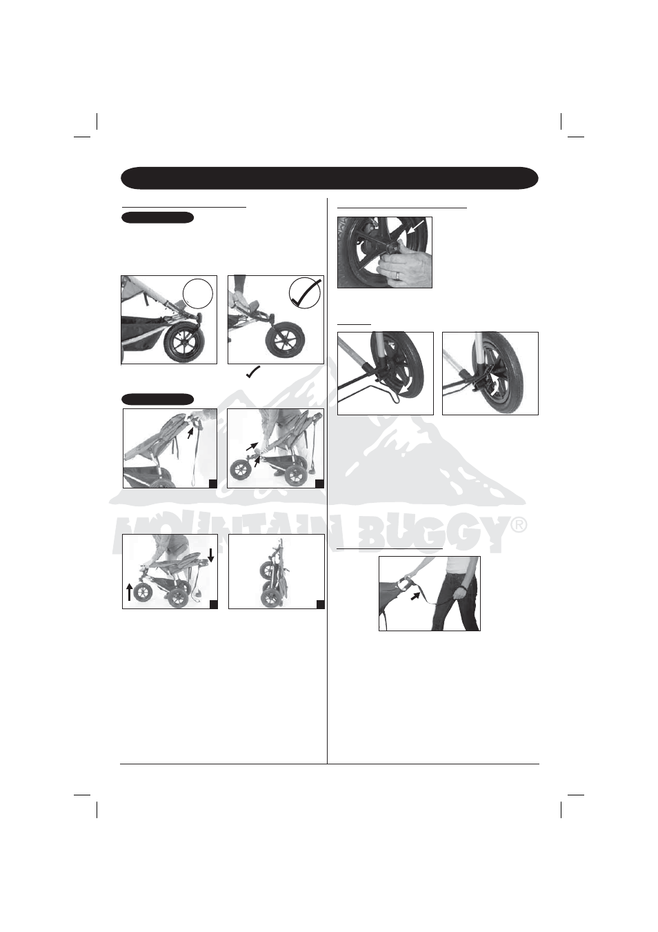 Operation | Mountain Buggy Terrain Double-T2204 User Manual | Page 4 / 11