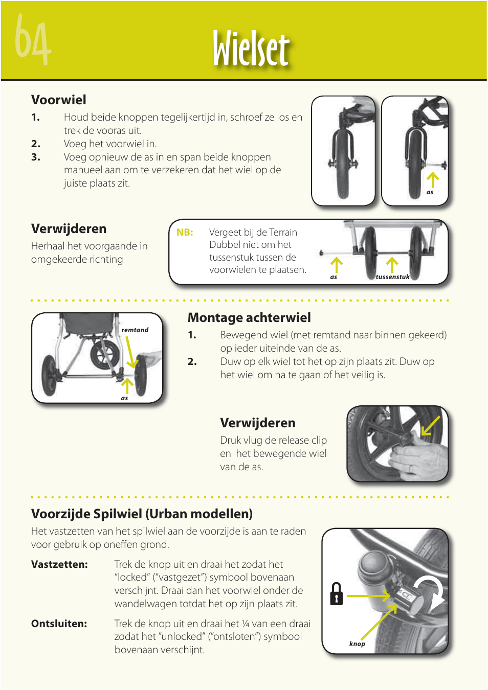 Wielset | Mountain Buggy Buggy Range Outside Cove User Manual | Page 66 / 89