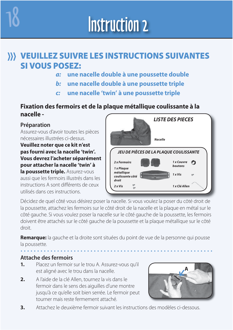 Instruction 2 | Mountain Buggy Carrycot User Manual | Page 20 / 75
