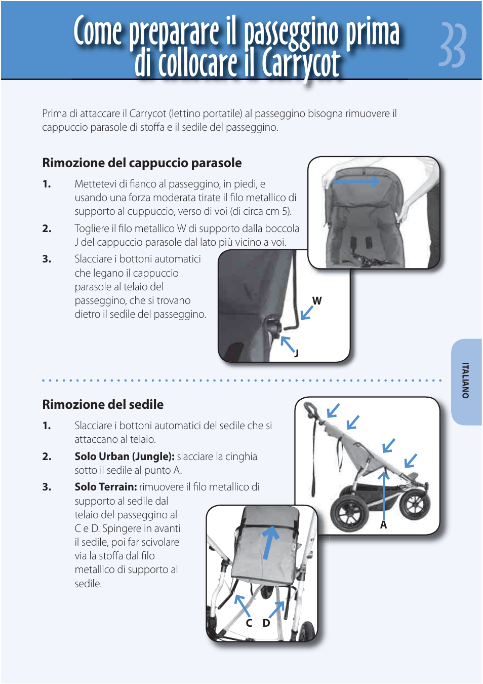 Mountain Buggy Carrycot User Manual | Page 35 / 75