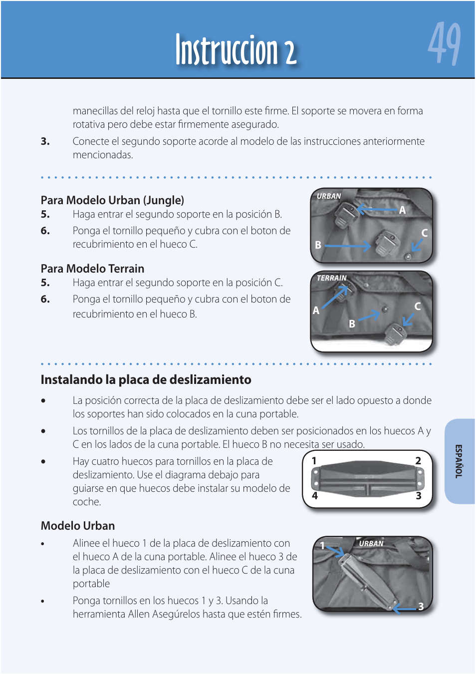 Instruccion 2 | Mountain Buggy Carrycot User Manual | Page 51 / 75