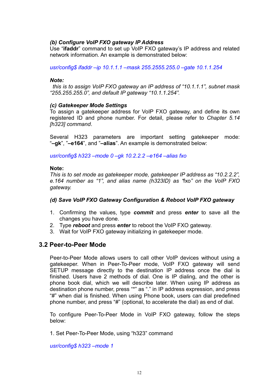 MicroNet Technology IP TELEPHONY GATEWAY SP5052 User Manual | Page 12 / 61