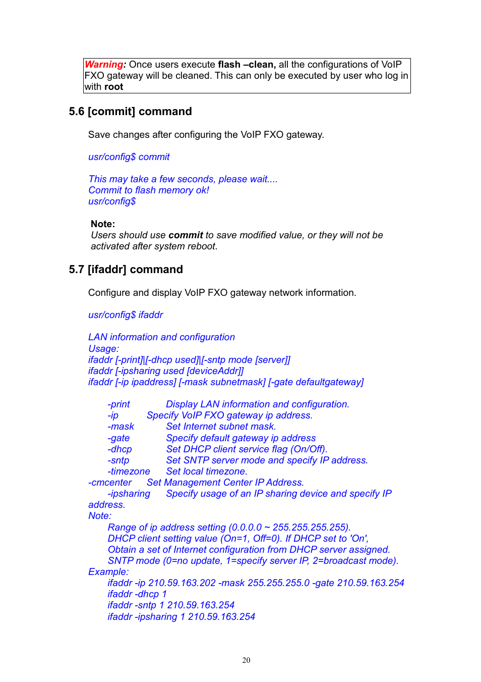 MicroNet Technology IP TELEPHONY GATEWAY SP5052 User Manual | Page 20 / 61