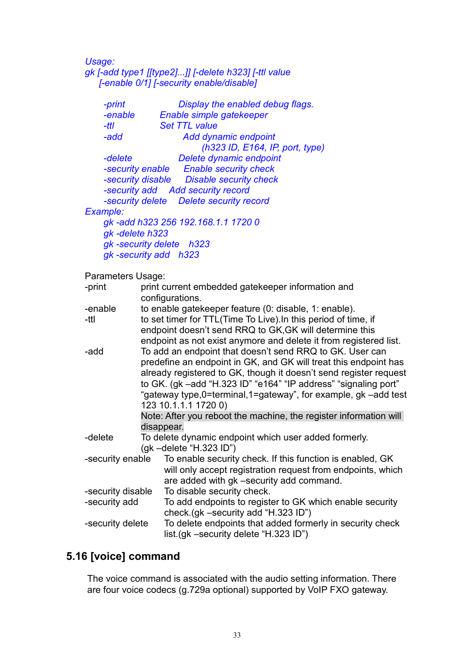 MicroNet Technology IP TELEPHONY GATEWAY SP5052 User Manual | Page 33 / 61