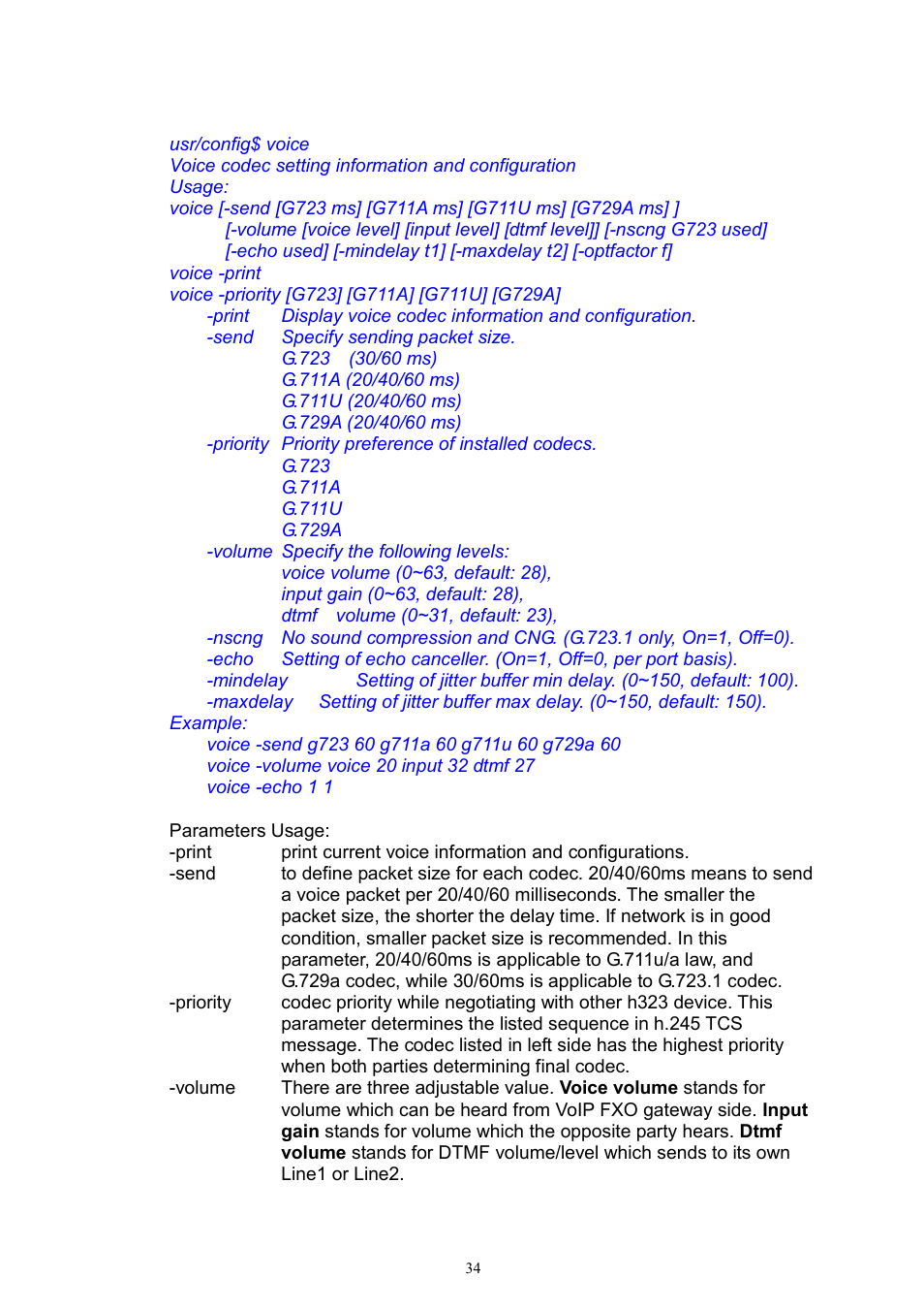 MicroNet Technology IP TELEPHONY GATEWAY SP5052 User Manual | Page 34 / 61