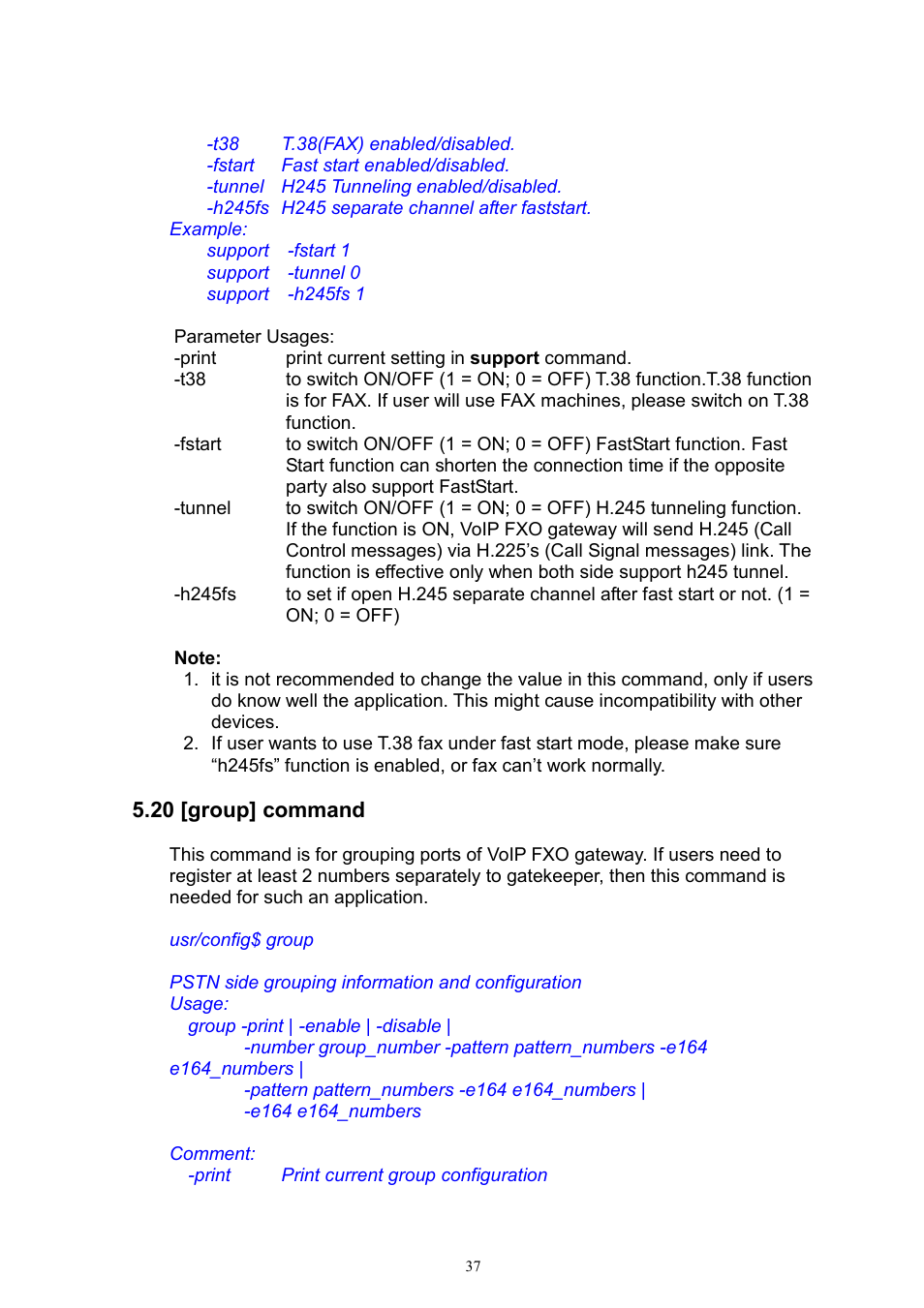 MicroNet Technology IP TELEPHONY GATEWAY SP5052 User Manual | Page 37 / 61