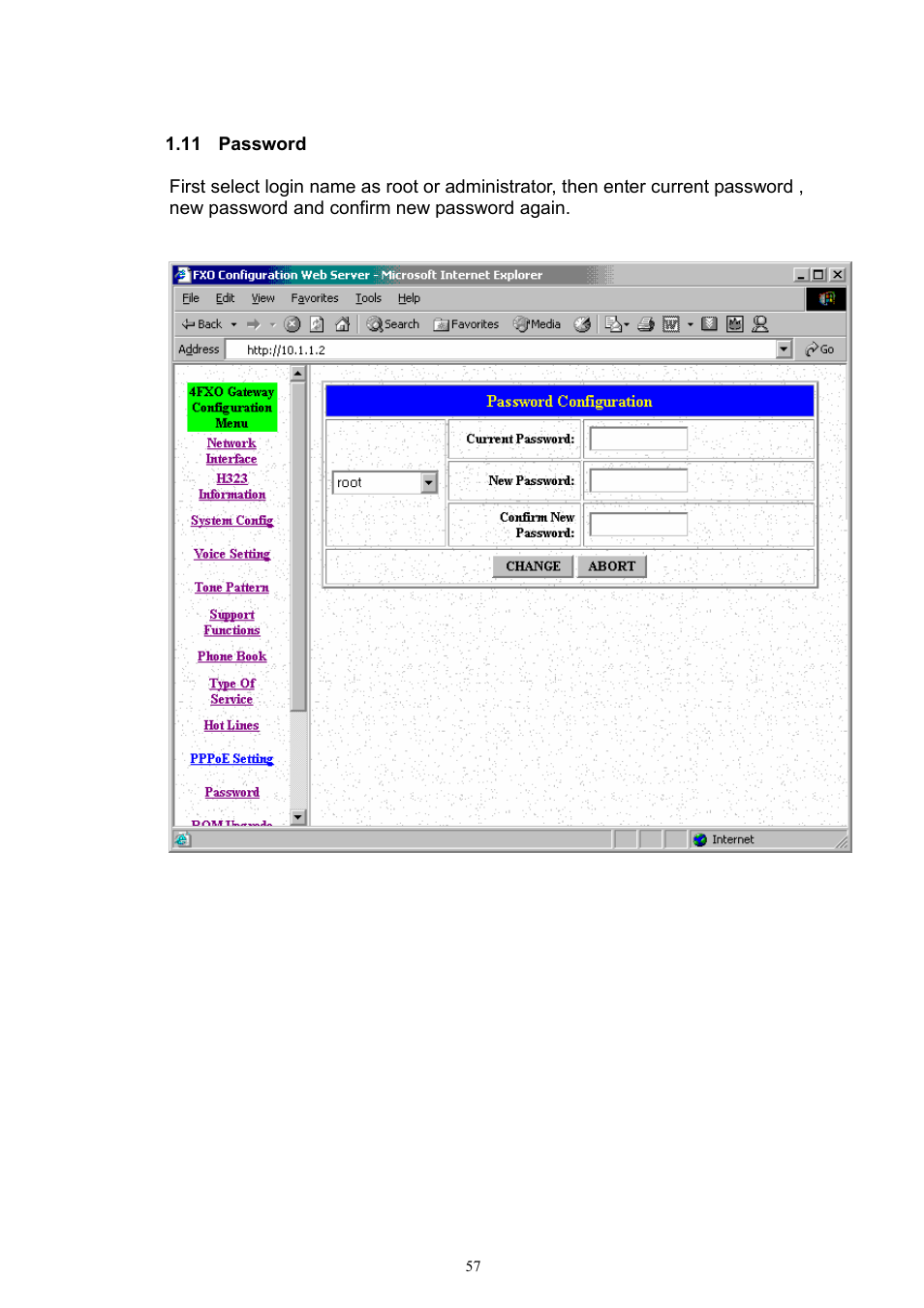 MicroNet Technology IP TELEPHONY GATEWAY SP5052 User Manual | Page 57 / 61