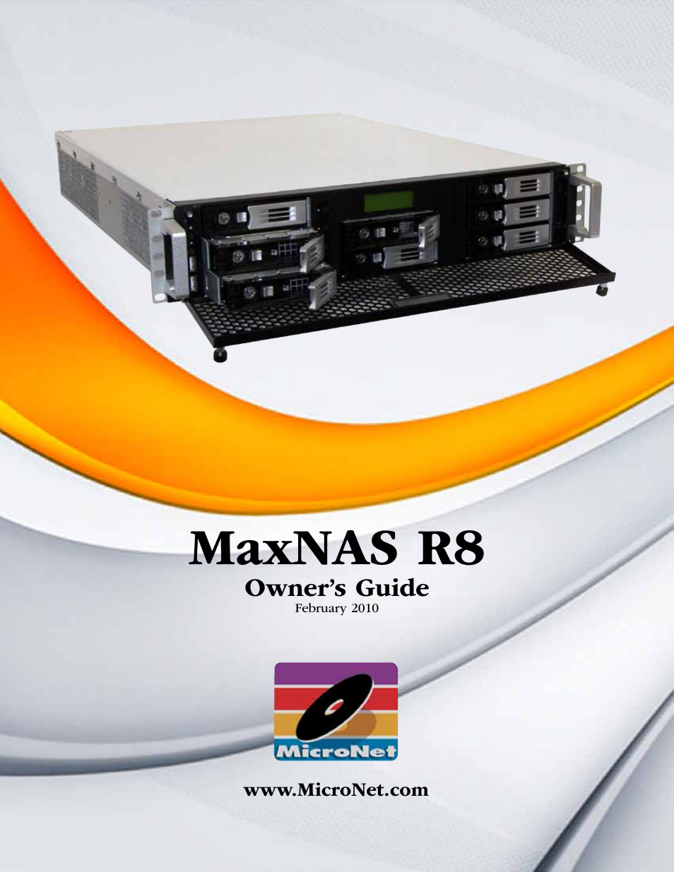 MicroNet Technology MAXNAS R8 User Manual | 84 pages