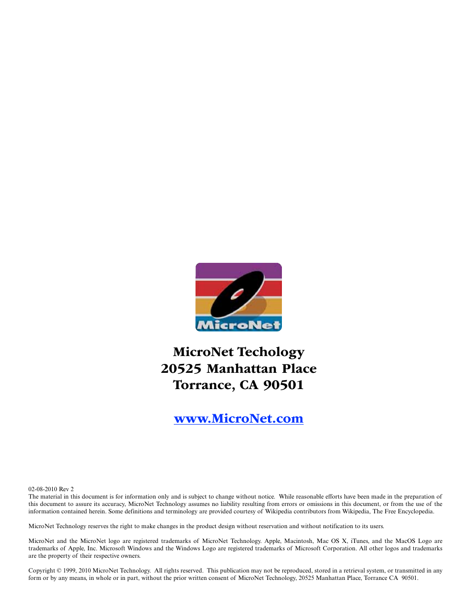 MicroNet Technology MAXNAS R8 User Manual | Page 84 / 84