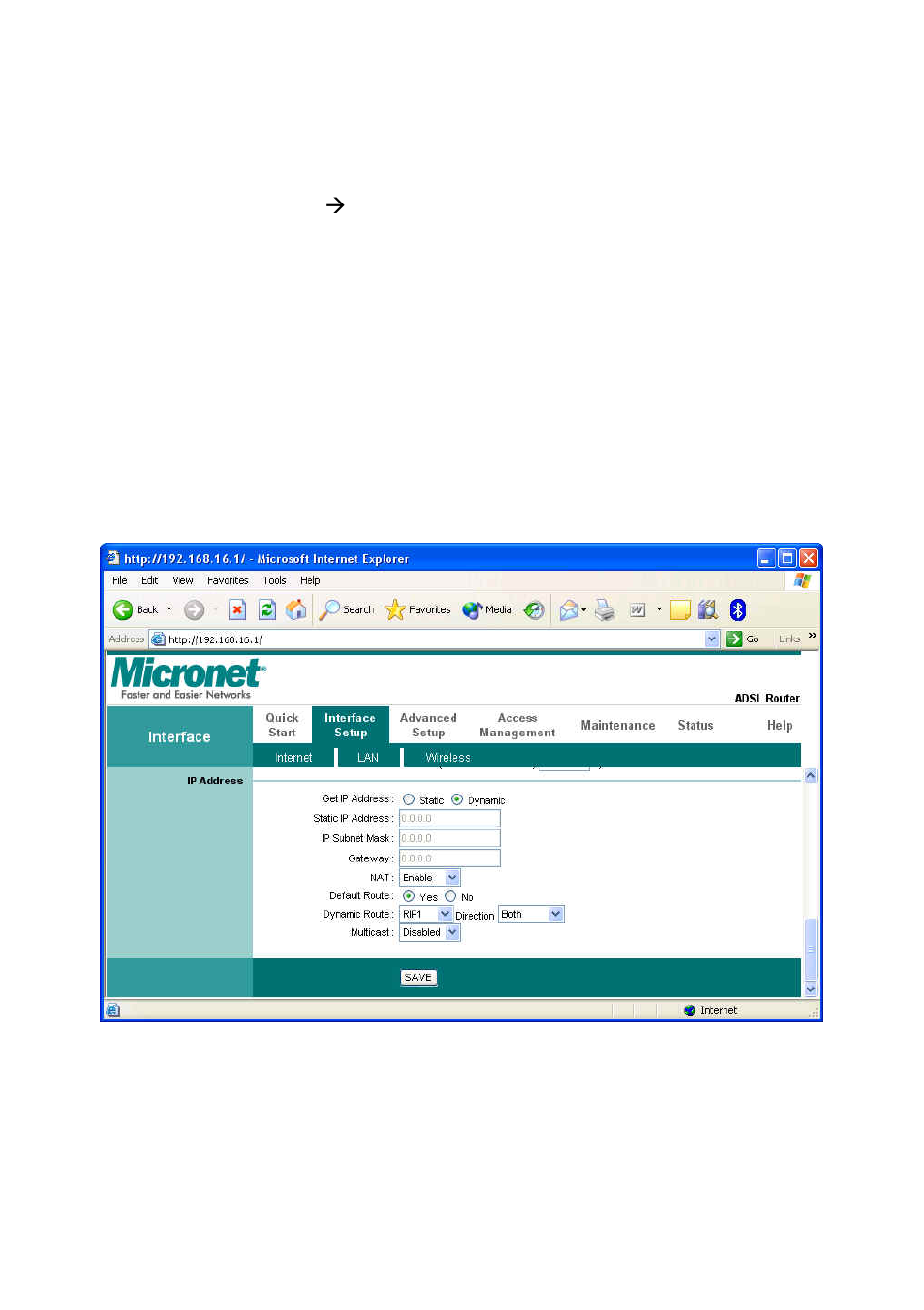 Dynamic routing | MicroNet Technology SP3367A User Manual | Page 31 / 70