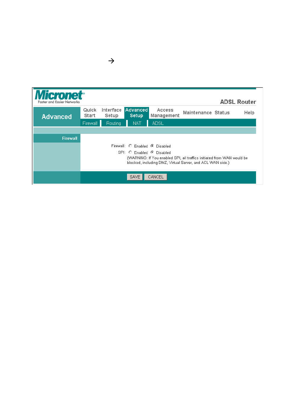 4 firewall | MicroNet Technology SP3367A User Manual | Page 42 / 70