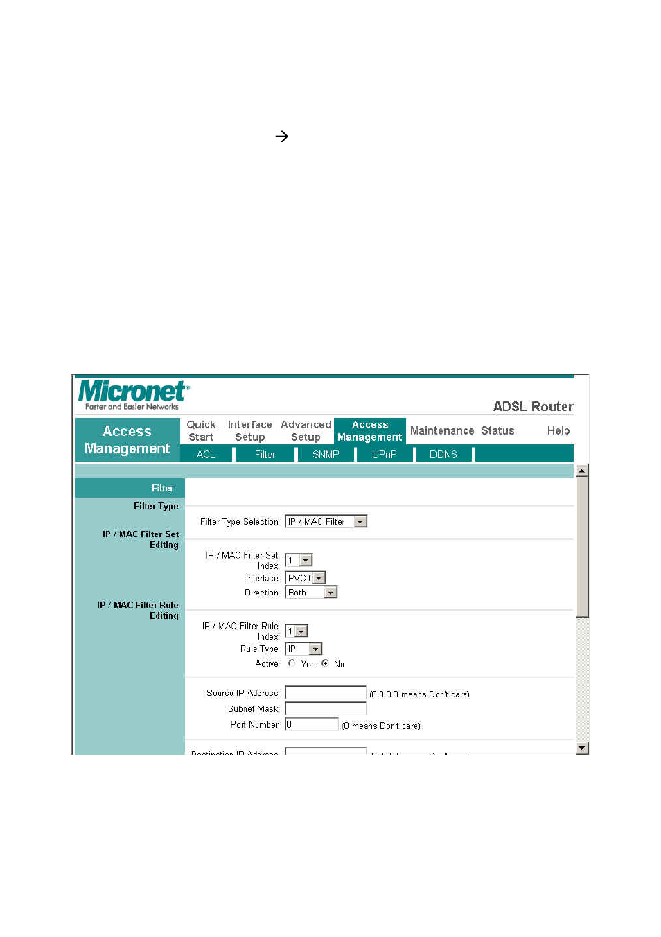 2 ip filtering | MicroNet Technology SP3367A User Manual | Page 44 / 70