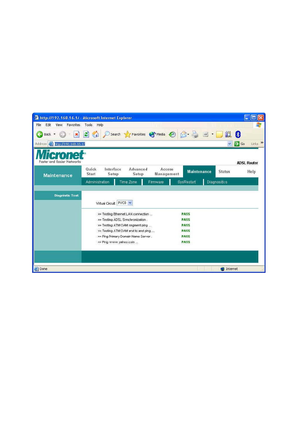 5 diagnostic | MicroNet Technology SP3367A User Manual | Page 52 / 70