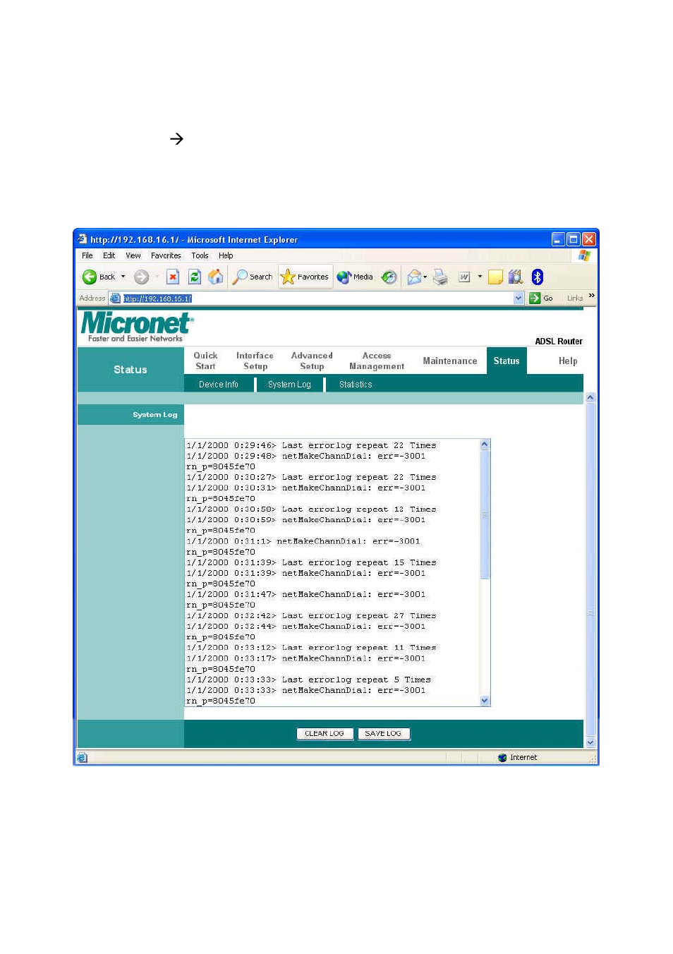 2 system log | MicroNet Technology SP3367A User Manual | Page 55 / 70