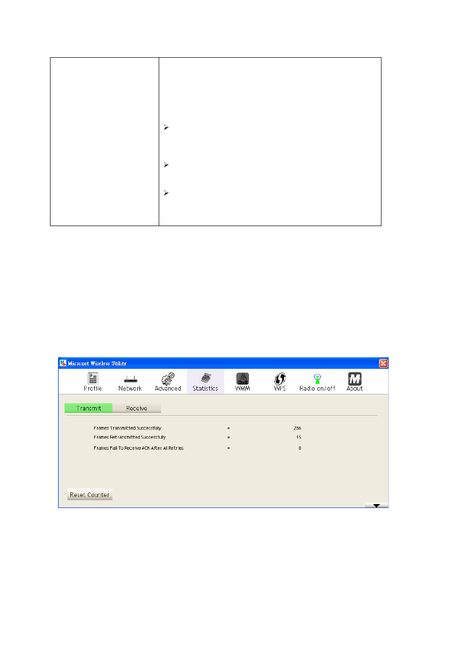 7 view network statistics | MicroNet Technology SP907NL User Manual | Page 29 / 51