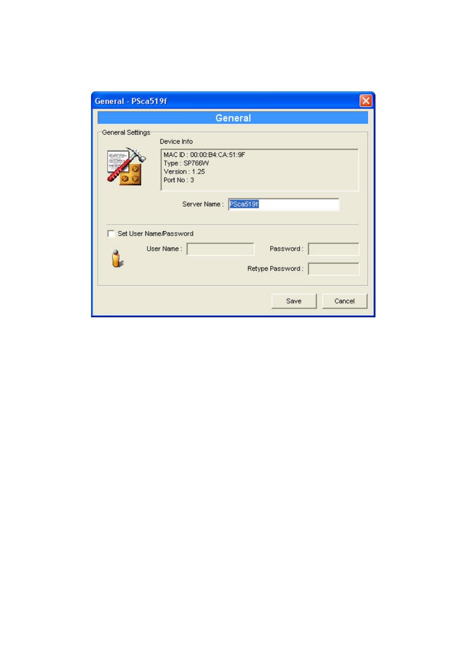 5 general configuration | MicroNet Technology SP766W User Manual | Page 60 / 137