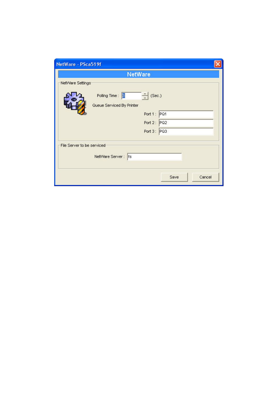 7 netware print server configuration | MicroNet Technology SP766W User Manual | Page 63 / 137