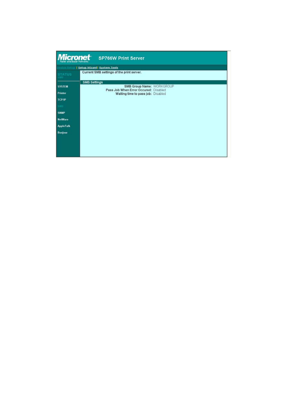 4 smb | MicroNet Technology SP766W User Manual | Page 97 / 137